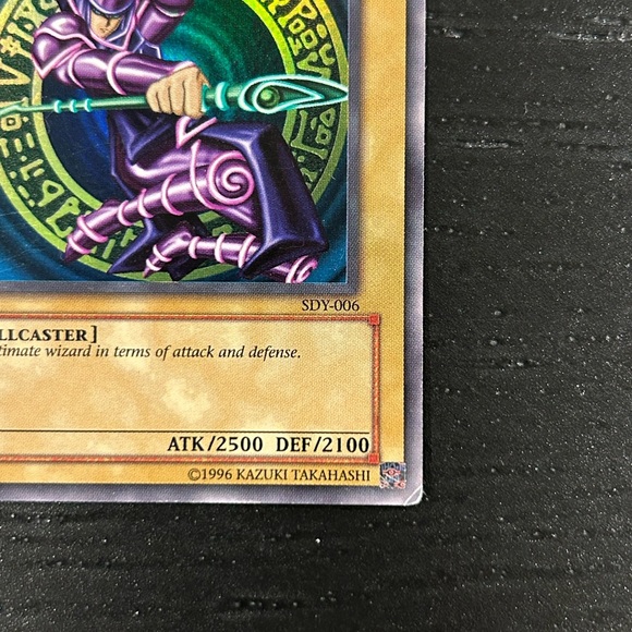 Dark Magician Yu-Gi-Oh! Cards (2). SDY-006 and SYE-001. - Picture 6 of 13